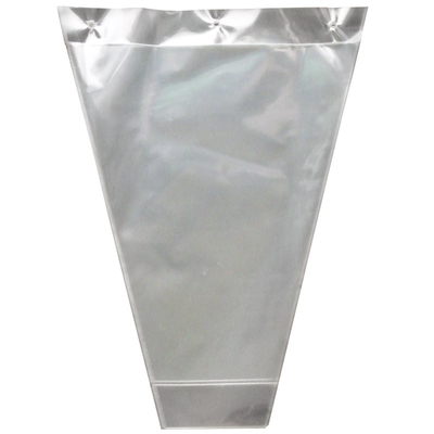 Transparent Floral Sleeves Plastic Flower Wrapping Sleeve with BOPP / CPP / PP / HDPE