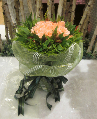Custom Flower Organza Gift Bags Packing Sheet Wrapper Fabric Rolls